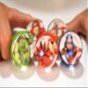 JA-RU Marvel Avengers Bouncy Superballs Super Hi Bounce 1.2" (1 Pack of 5 Balls) Hulk, Thor, Cap America & Friends Fidget Balls Small Toys for Kids Prize Giveaways Gift Birthday Supplies B-6805-1 view 4