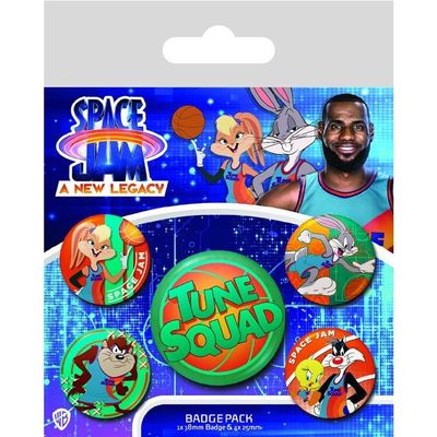 PYRAMID INTERNATIONAL Space Jam 2 Tune Squad Badge Set