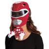 Disguise Red Ranger Mask, Official Mighty Morphin Power Rangers Mega Mask Costume Accessory, Child Size Costume Mask with Moving Parts view 2