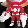 Disguise Red Ranger Mask, Official Mighty Morphin Power Rangers Mega Mask Costume Accessory, Child Size Costume Mask with Moving Parts view 4