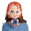 Disguise Chucky Mask, Official Childs Play Mega Mask Chucky Costume Accessory, Child Size Costume Mask with Moving Parts view 2