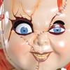 Disguise Chucky Mask, Official Childs Play Mega Mask Chucky Costume Accessory, Child Size Costume Mask with Moving Parts view 3