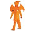 Charizard Costume for Kids, Official Pokemon Costume Hooded Jumpsuit, Child Size Small (4-6) view 2
