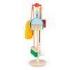 FOPNETS Kids Cleaning Set Toys 7 Piece Cleaning Toys for Toddlers Pretend Play Cleaning Tools for Kids Wooden Detachable Housekeeping Broom Dustpan Duster Brush Mop view 1
