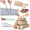 LOOIKOOS Toddler Musical Instruments International Natural Wooden Music Set for Toddlers and Kids - Eco Friendly Preschool Educational Musical Toys with Storage Bag view 2