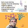 LOOIKOOS Toddler Musical Instruments International Natural Wooden Music Set for Toddlers and Kids - Eco Friendly Preschool Educational Musical Toys with Storage Bag view 3