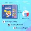 Baby Shark Bedtime Songs 10 Button Sound Book | Children's Musical Sound Book | Interactive Learning Book for Toddlers 1-3 | Educational Storybook | Baby Shark Gift for Kids view 2