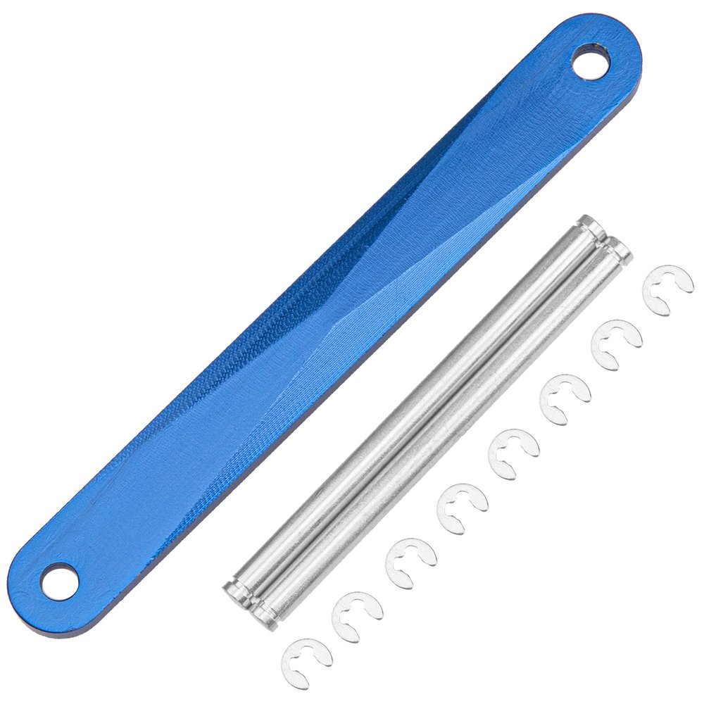 ShareGoo Metal Tie Bar Suspension Hinge Pins 2532 2640 Compatible with Traxxas 2WD Slash Rustler VXL 1/10 RC Car (Blue)