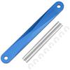 ShareGoo Metal Tie Bar Suspension Hinge Pins 2532 2640 Compatible with Traxxas 2WD Slash Rustler VXL 1/10 RC Car (Blue) view 1