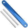 ShareGoo Metal Tie Bar Suspension Hinge Pins 2532 2640 Compatible with Traxxas 2WD Slash Rustler VXL 1/10 RC Car (Blue) view 3