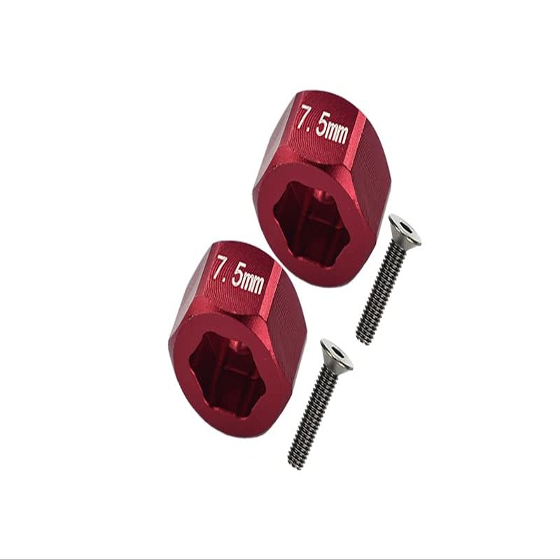 AXIAL Racing YETI JR Aluminum Front Hex Adapters - 4pc set - GPM MYT010/7.5 [MYT010/7.5]