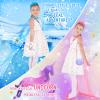 Fedio Princess Dress Up Shoes Set Little Girls Role Play Shoes Pretend Princess Gift Toy Set with 3 Pairs of Shoes,Princess Cape,Crown Tiaras,Unicorn Purse for Girls Aged 3,4,5,6 Birthday Christmas view 3