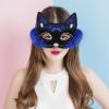 NICEYST Fun Animal Halloween Mask Furry Half Face Mask Bunny Masks Halloween Cosplay Costume Carnival Party Costume Props view 2
