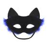 NICEYST Fun Animal Halloween Mask Furry Half Face Mask Bunny Masks Halloween Cosplay Costume Carnival Party Costume Props view 4