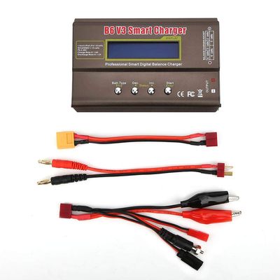 B6V3 80W Model Airplane Smart Digital Battery Pack Charger Model Balance Charger DC11.0-18.0 V