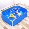 Swimming Pool, Kiddie Pools, Foldable Lounge Pool for Kiddie, Kids, Adult, Toddlers for Ages 3+,Outdoor, Garden, Backyard, (Size : 180 * 140 * 60cm) view 4