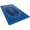 Bullets Playing Cards Poker Table Top Mat - Durable, Water-Resistant, & Non-Slip Surface - Mat with Sewn Edges for Casino Night and Texas Holdem - with Carrying Tube - Rectangular 63" x 31.5" - Blue view 1