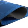 Bullets Playing Cards Poker Table Top Mat - Durable, Water-Resistant, & Non-Slip Surface - Mat with Sewn Edges for Casino Night and Texas Holdem - with Carrying Tube - Rectangular 63" x 31.5" - Blue view 3