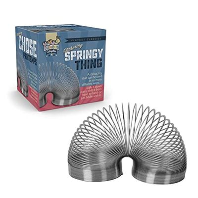Funtime Slithering Spring Thing Metal Slinky Spring 6.7cm Classic Kids Children Toy Xmas Birthday Gift