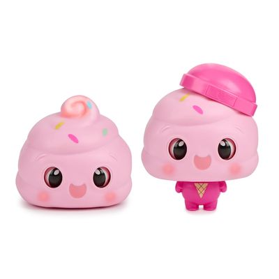 My Squishy Little Ice Cream Interactive Doll Collectible with Accessories ISSA