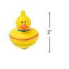 Fun Express Rubber Ducky Spin Tops - 12 Pieces view 2