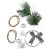 Christmas Jingle Bell Door Hanger Craft Kit - Makes 6 view 3