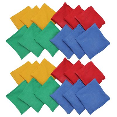 Dick Martin Sports MASBB44-2 4 x 4 in. Bean Bags Nylon Cover Plastic Bead Filling - 12 Per Pack - 2 Dozan