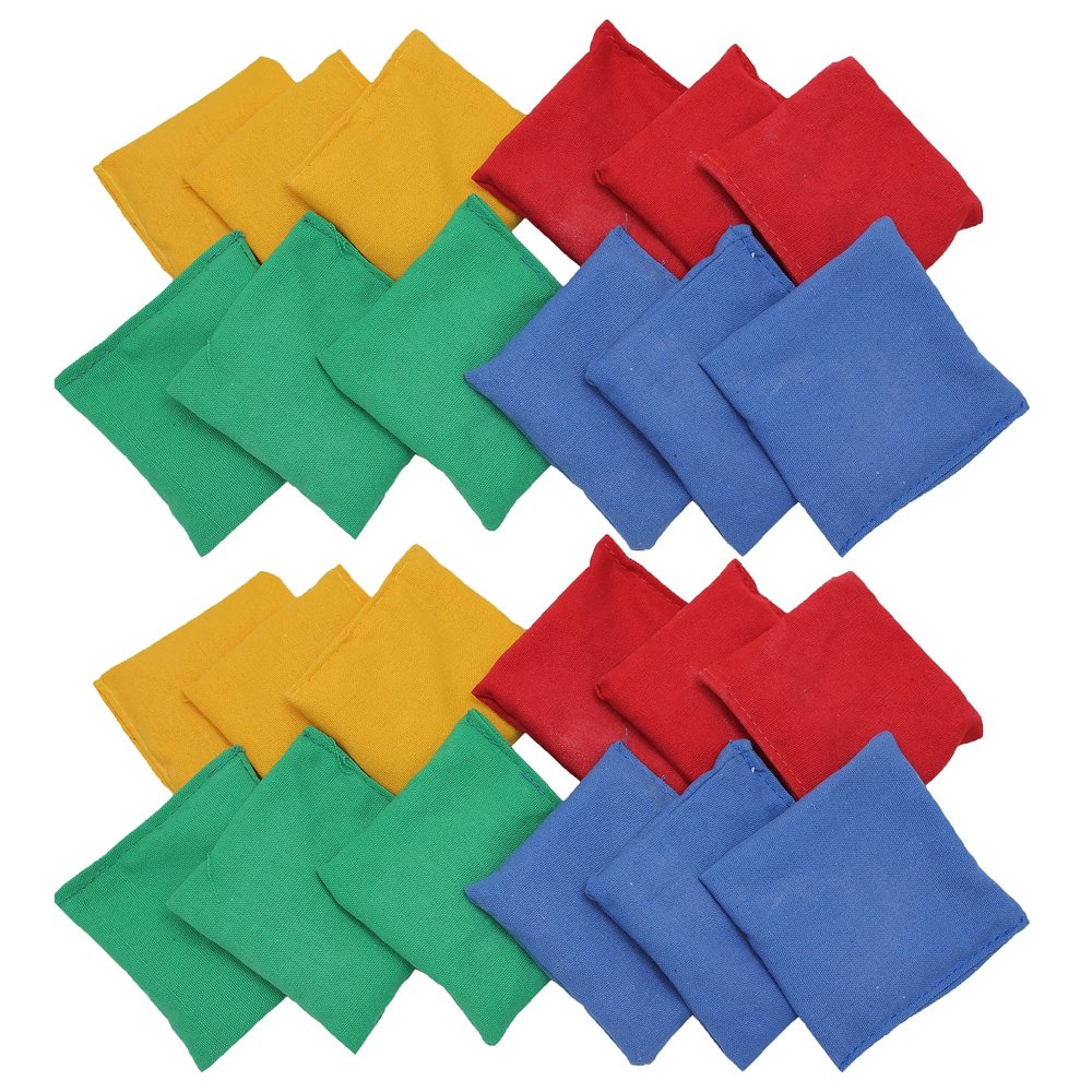 Dick Martin Sports MASBB44-2 4 x 4 in. Bean Bags Nylon Cover Plastic Bead Filling - 12 Per Pack - 2 Dozan