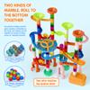 Marble Run, 135pcs Marble Maze Game Construction Building Toys for Kids, Marble Track Race Set STEM Learning Toys Gift for Boys Girls 3 4 5 6 7 8 9 10+ view 4