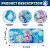 Chalyna 4 Pcs Handheld Water Games Water Ring Toys Colorful Ring Toss Game Without Road Trip Toys 80's 90's Games for Kids Party Favors Bag Fillers Pastime(Cartoon Style) view 2