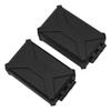 2Pack Vgoohobby Mini Toolbox Trunk Decoration Accessories RC Luggage Case Compatible with Traxxas TRX4 Axial SCX10 90046 CC01 D90 D110 1/10 Wrangler Jeep RC Crawler Car (Black) view 2