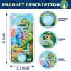Chalyna 4 Pcs Handheld Water Games Water Ring Toys Colorful Ring Toss Game Without Road Trip Toys 80's 90's Games for Kids Party Favors Bag Fillers Pastime(Animal Style) view 2