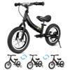 Balance Bike 3 in 1,The Dual Use of a Kids Balance Bike and Toddler Bike, for 2 3 4 5 6 7 Years Old -12 14 16 Inches with Training Theory, Brake, Pedal view 1