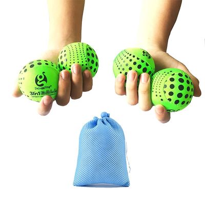 4 Pieces of Washable Juggling Balls for Beginners, Soft Easy Juggling Ball Set of 4 100g Each Multiple Practice Juggling Ball Kits for Adults