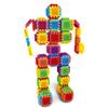 Dimple 2 Sets of 60 Blocks Total 720-Piece Set Large Stacking Blocks and Interconnecting Building Set for Boys & Girls, Great Toy for Child Development for Kids and Toddlers view 3