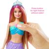 Barbie Mermaid Doll with Water-Activated Twinkle Light-Up Tail, Barbie Dreamtopia Mermaid Toys, Pink-Streaked Hair view 3
