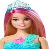 Barbie Mermaid Doll with Water-Activated Twinkle Light-Up Tail, Barbie Dreamtopia Mermaid Toys, Pink-Streaked Hair view 4