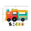 Fisher-Price Little People Big ABC Animal Train, Push-Along Toy Vehicle with Lights, Music and Smart Stages Learning Content for Kids Ages 1 to 5 Years, HHH22 view 3