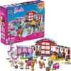 MEGA Barbie Pets Horse Toy Building Set with 3 Micro-Dolls and Accessories, 9 Pets, Easy-to-Build Horse Stables Playset, view 1