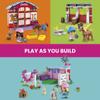 MEGA Barbie Pets Horse Toy Building Set with 3 Micro-Dolls and Accessories, 9 Pets, Easy-to-Build Horse Stables Playset, view 3