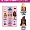 MEGA Barbie Pets Horse Toy Building Set with 3 Micro-Dolls and Accessories, 9 Pets, Easy-to-Build Horse Stables Playset, view 4