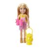 Barbie It Takes Two Camping Playset with Blonde Chelsea Small Doll Owl, Sleeping Bag & Accessories view 1