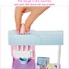 Barbie Careers Playset, Ice Cream Shop Set with Blonde Fashion Doll, Ice Cream Machine, Molds, Dough & Accessories view 3