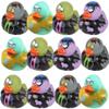 ArtCreativity 12 PCS Halloween Rubber Ducks, Zombie Rubber Duckies for Kids, Variety of Designs and Colors, Trick or Treat Supplies,Party Favors, Goodie Bag Filler, Halloween Themed Bathtub Toys view 1