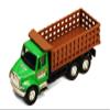 Showcasts Intrl Farm Delivery Truck, Green 2113D - 5 Inch Scale Diecast Model Replica view 1