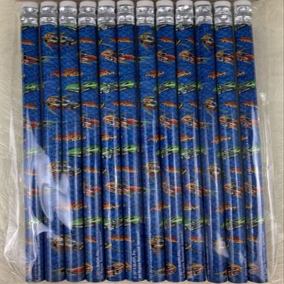 16ct Hot Rods/Cars Wooden Pencils
