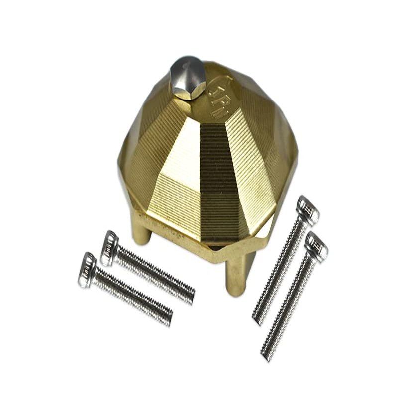5PC Set Upgrades Brass Rear Gear Box Cover Element RC 1/10 Enduro SENDERO Trail Truck 40100 RC Cars by GPM