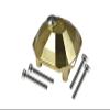 5PC Set Upgrades Brass Rear Gear Box Cover Element RC 1/10 Enduro SENDERO Trail Truck 40100 RC Cars by GPM view 1