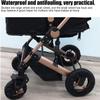 4Pcs Baby Stroller Wheel Cover, Kid Baby Wheelchair Protector Pushchair Wheel Cover Stroller Accessory for Dia 4.7-6.3 Inches(Small (4pcs)) view 2