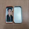 BTS Butter Official Weverse Pre-Order Benefit Peach Case + RM Photocard Set view 3